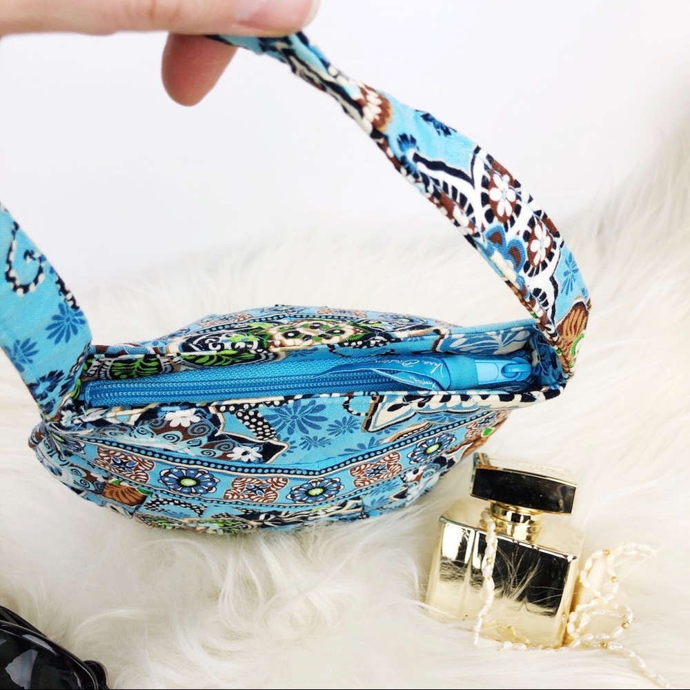 Vera Bradley Cutsie Mini Purse in Sky Blue - Picture 6 of 6